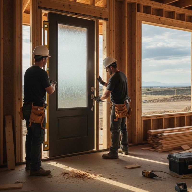 Front Door Staining Service