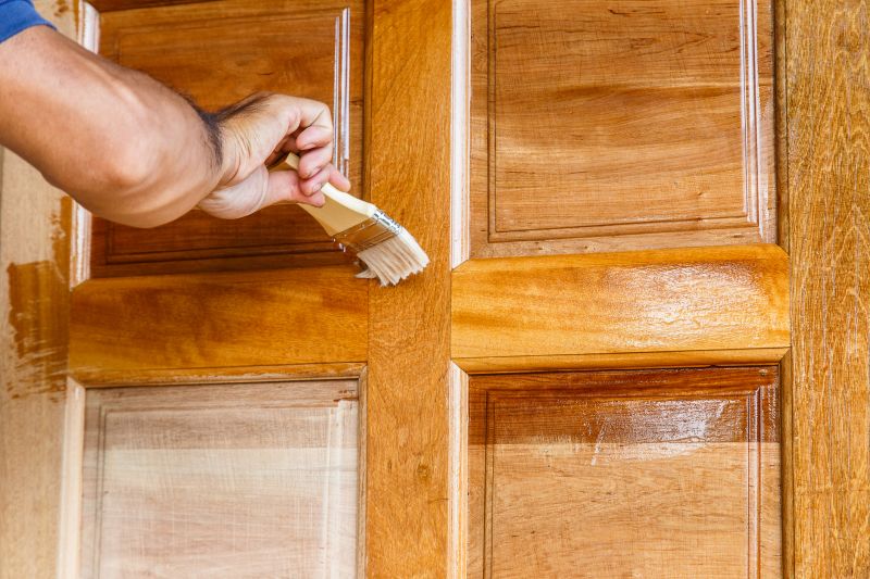 Front Door Staining Service detail