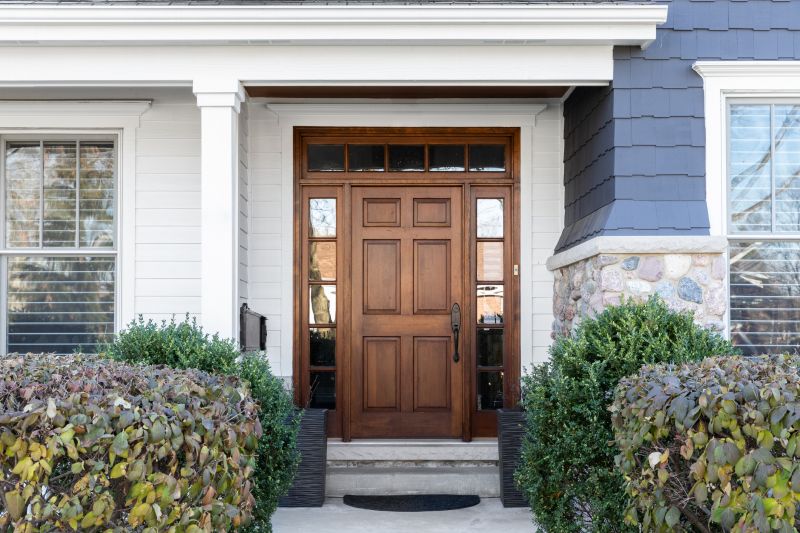 Front Door Staining Service detail