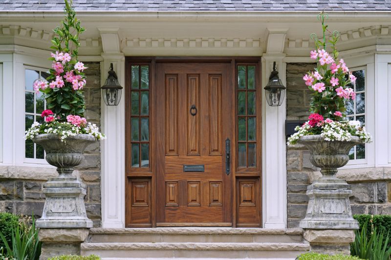 Front Door Staining Service detail