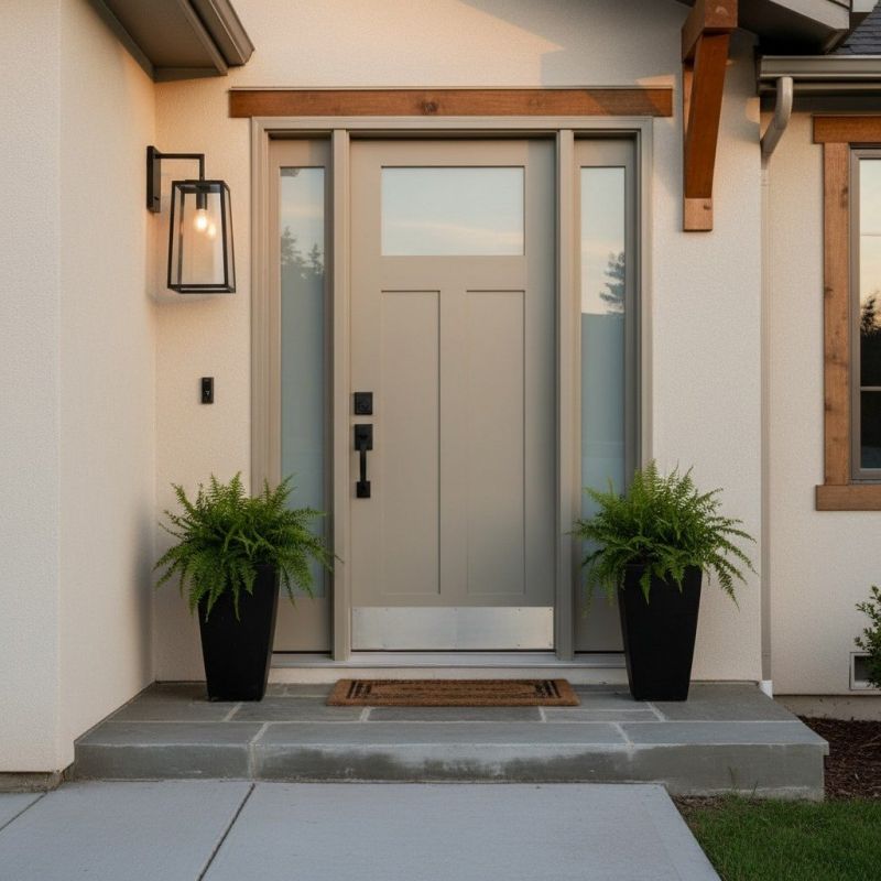 Exterior Door Painting